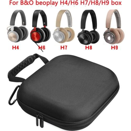 Portable Headphone Case for B&O BeoPlay H4 H6 H7 H8 H9 for JBL E45BT for Sony Headphones Headset Earphone Box Hard Bag Carry