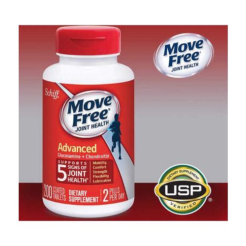 Move Free Advanced Glucosamine and Chondroitin 200 Ct