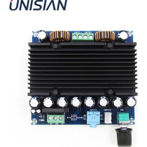UNISIAN TDA8954 2.0 Audio Power Amplifier 210W+210W 2.0 Channel High Power Digital Power Amplifier Board For Stage Audio system