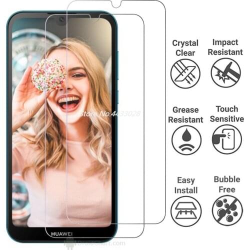 Tempered Glass for Huawei Honor Y5 2019 Screen Protector 2.5D 9H Premium for Huawei Honor 8S Film Protector