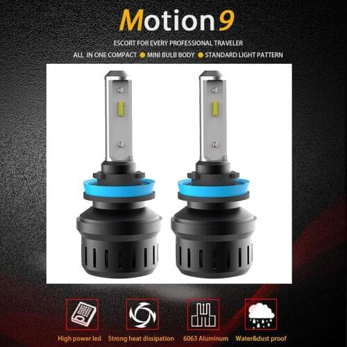 Cars Trucks H11/H8/H9 LED Headlight Bulbs Low Beam / Fog Light CSP Chips