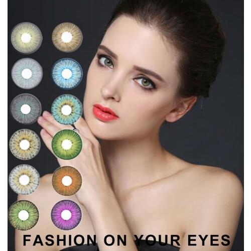 Amazying new 5Tones Color Contact Lenses NEWYORK PRO Series Hotsales Contact Lense 100% Cover Deep Eyes Wholesale Contact Lens