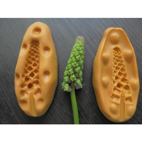 Plant foliage wheat silicone fandont mold wheat Silica gel moulds Plant Chocolate molds bud candy mould bud silicone molds