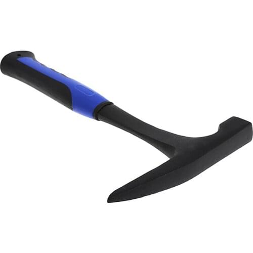 Rock Pick With Flat Tip Shock Reduction Grip Geological Stratigraphic Hammer