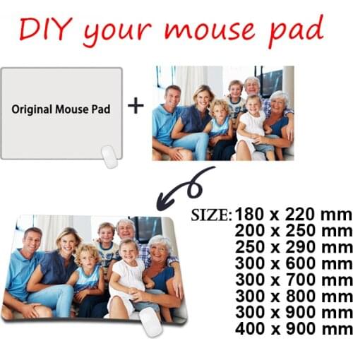Large sizes Customized DIY Custom Mouse pad mat Anime gaming mousepad 30x90 game personalized keyboard mouse pad for CS GO PUBG