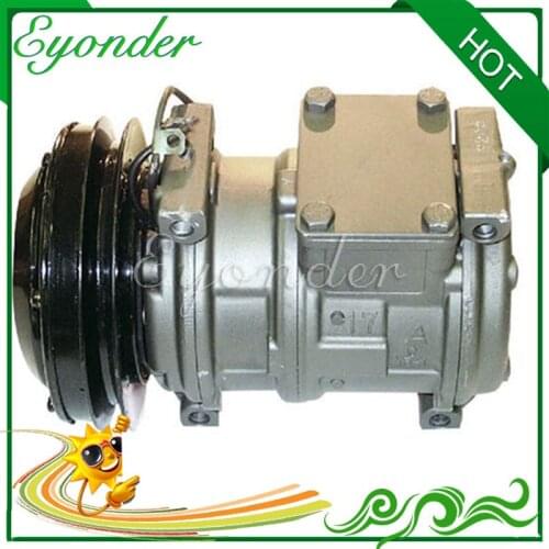AirCon A/C AC Air Conditioning Compressor for John Deere 300D 310D 315D 410D 510D 710D RE55422 TY6784 447100-3838 471-0447