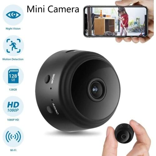 Mini IP Camera 1080P Security Action Sensor Night Vision Camcorder Motion DVR Micro Camera Sport DV Small Camera Remote Monitor