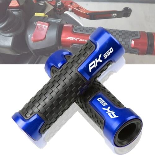 Motorcycle Accessories CNC Aluminum 7/8" 22mm handle bar For KYMCO AK550 AK 550 2017 2018 2019 Anti-Slip scooter Handlebar Grips