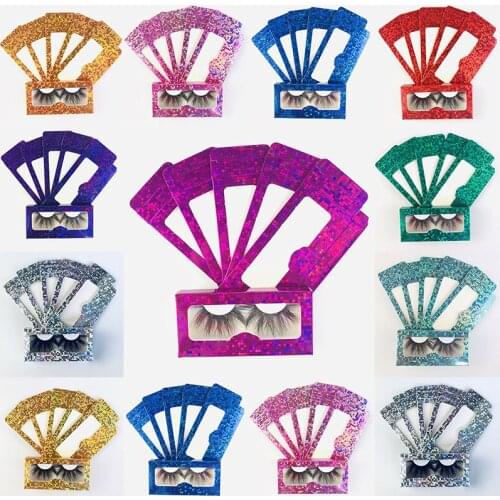 NEW Arrival Pink Eyelash Packaging Box Wholesale Lashes Boxes Empty Eyelash Package Boxes Case 25mm Laser Lashes Box