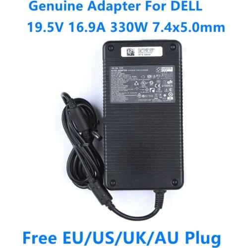 Genuine 19.5V 16.9A 330W 7.4x5.0mm AC Adapter For Dell ALIENWARE R1 R3 R5 17 R2 R4 M17X M18X X51 M15 ADP-330AB B D Power Charger