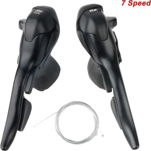 Dual Control Levers MicroSHIFT 7 Speed Shifters (2x7)(3X7) Bicycle Derailleur Accessories Parts Compatible for Bike