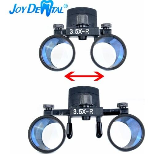 Dental Portable Clip Magnifier 2.5X-R 3.5X-R Medical Surgery Loupe Binocular