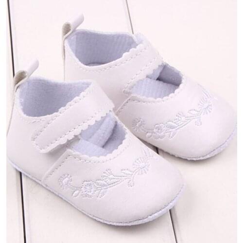 Newborn Baby Girl Shoes First Walkers Lovely Sneakers Infant Kids Girls Princess Shoes New Arrival Print Hook & Loop 2021