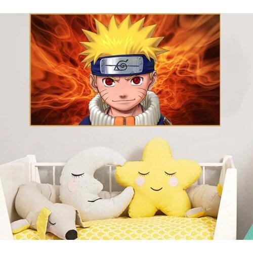 Japanese Anime Cartoon Characters Canvas Painting Naruto Posters and Prints Modern Print Mural Pictures Home Wall Decoration