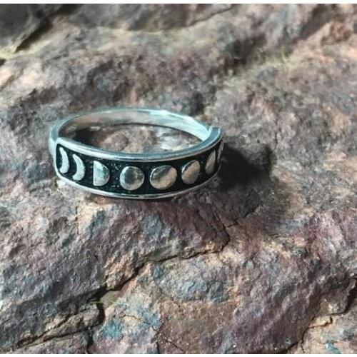 20pcs Moon Phase Ring jewelry