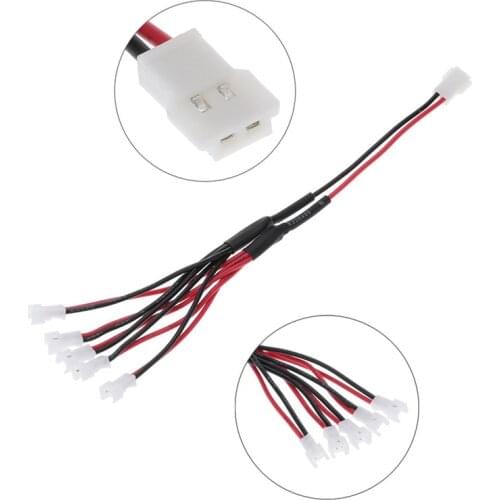 1 to 5 Balance Charging Cable for Hubsan X4 V977 V966 V988 Hubsan H107L H107C H107D H109S JXD385 SYMA X5C/X5SW For 3.7V Battery