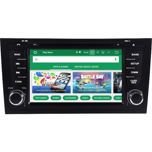 For Audi A6 C5 S6 RS6 Android 10 2 Din Car Stereo DVD GPS Audio Video Player Android For Audi A6 C5 S6 RS6 + Free HD Camera
