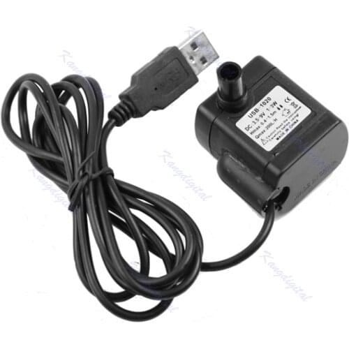 DC 3.5V-9V 3W USB Submersible Fountain Pond Water Pump Aquarium Fish Tank HOT G08 Great Value April 4