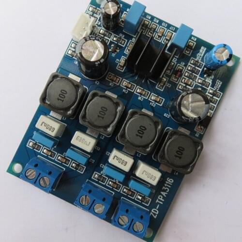 DC24V TPA3116D2 50W +50W 2.0 channel Class D digital amplifier board Beyond TA2024 TA2020 TA2021