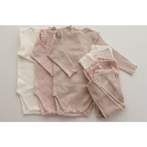 Baby Girl Clothing Sets Princess Newborn Girl Clothes Bodysuit + Pants Kids Clothes Baby Girl Outfit Infant Clothing For 0-2Y