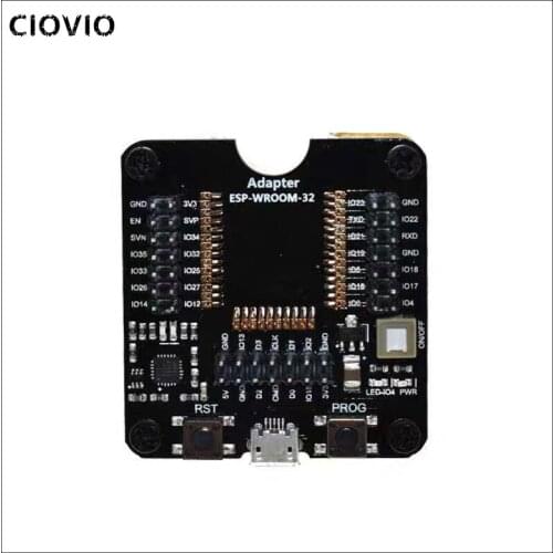 Electrical Socket Programmer Tool ESP32 Adapter Socket For ESP-WROOM-32 Module Micro USB Type B Plug Testing Board