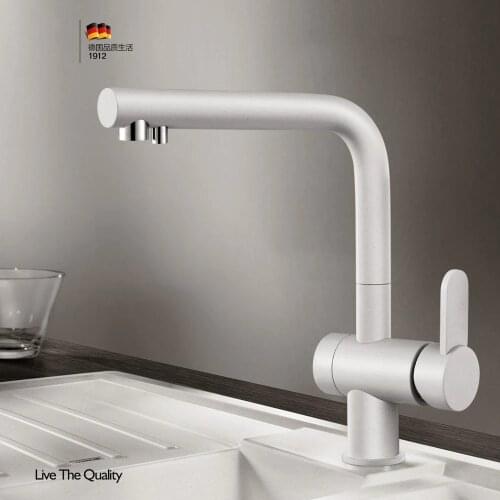 ASRAS MG-208 Kitchen Faucet 304 Stainless Steel Hot +Cold+ Filter Water Multi-Functional Can Be Rotated Three-in-One