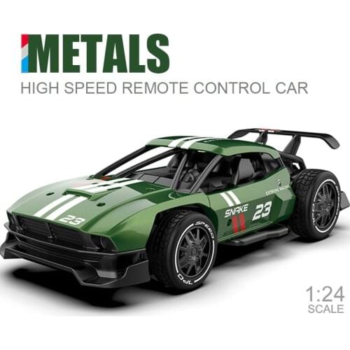 RC Car Remote Control 2.4G 4CH Race Metal Car Toys for Children 1/24 Radio Control Electric Mini Rc Drift Driving Car Boy