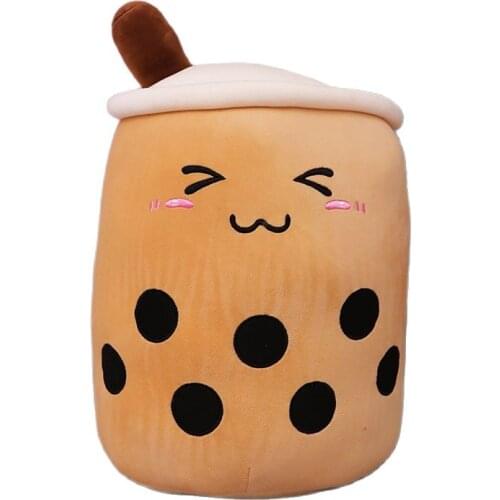 Lovely Pearl Milk Tea Cuddle Milk Tea Cup Plush Toy Doll Bed Sleeping Cuddle Super 24cm Soft Cuddle Pillow kids