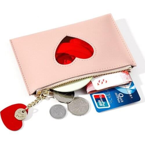 Cute Girl Coin Purse Zipper Kids Small Mini Purse Bag Fashion Women Coin Money Card Change Holder Bags Pouch Storage Pocket