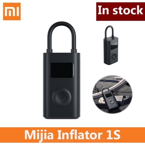 Xiaomi Mijia Inflator Portable Built-in Battery Multi-nozzle Digital Monitoring Compressor Tire for Smart Home Bike