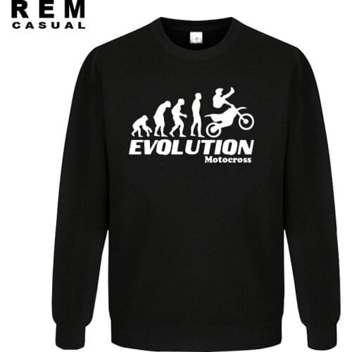 New winter Style Evolution Motocross FreestyleHoodies, Sweatshirts Men Casual long sleeve