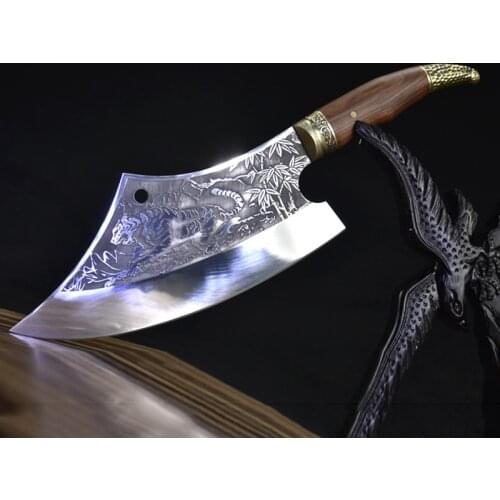 Forged Kitchen Knife Handmade Stainless Steel Chef Knife Household Knifes Super Sharp Chinese Kitchen Knife Kitchen Accessories