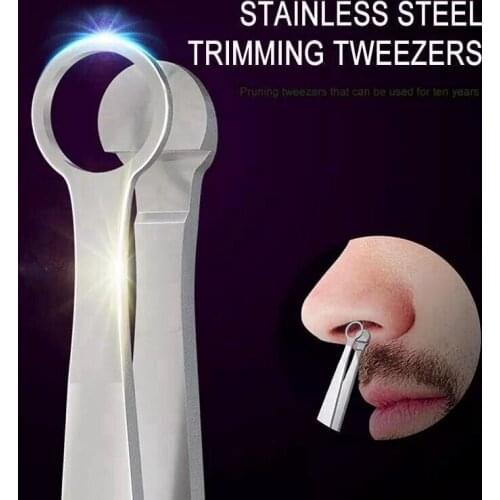 Eyebrow Tweezers Precision Vacuum Professional Tweezers For Eyelashes Stickers Stainless Steel Eyebrow Tongs Nose Hair Trimming