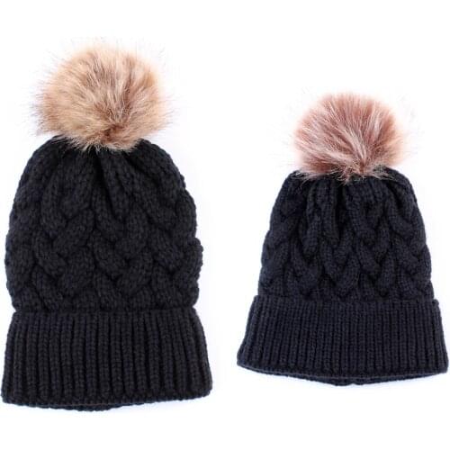 Pudcoco Winter Autumn Women Baby Kids Girl Winter Warm Adorable Toddler Knitted Crochet Beanie Hat Cap Hot Sale