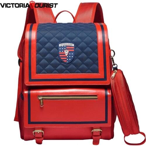 VICTORIATOURIST School Bags Childrens Backpacks Kids school backpack for Boys Girls in Grade 4-6 Waterproof Large Capacity