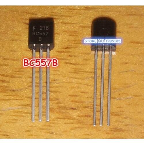 200pcs/lot BC557B BC557 557 TO-92 transistor