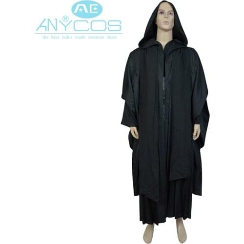 Star Cosplay Darth Maul Tunic Robe Cosplay Costume Cloak Pleather Uniform Halloween Party