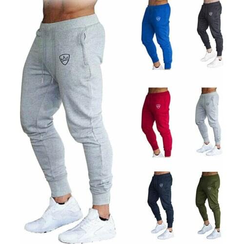 2019 Hirigin Mens Slim Fit Tracksuit High Waist Sport Gym Skinny Jogging Joggers Sweat Pants Trousers