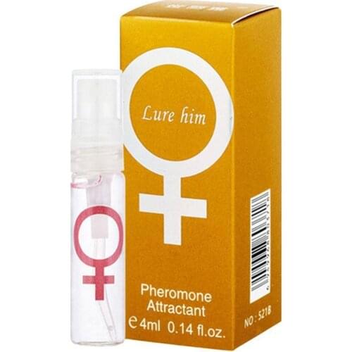 4ML Men Lubricants Body Spray Perfume Sexy Women Aphrodisiac Woman Men Orgasm Body Spray Flirt Perfume Attract Gift Air Fresher