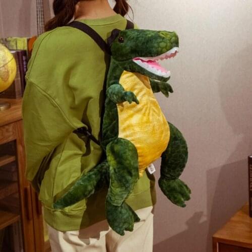 50cm Plush filled backpack creative dinosaur backpack soft plush toy girl backpack birthday gift