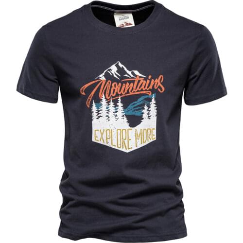 AIOPESON Men's T-shirts With Print