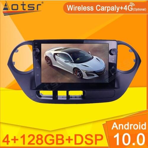 DSP For Hyundai Grand I10 2013 2014 2015 2016 Car Radio Multimedia Player Navi Stereo GPS Android 10 No 2Din 2 Din DVD Head Unit