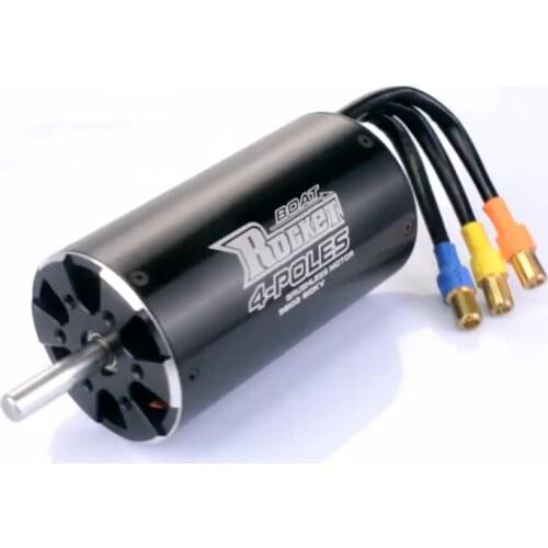 Rocket 5610 brushless dc motor 6300 watt 8mm shaft small boat rc for electric 1050kv 910kv 600kv