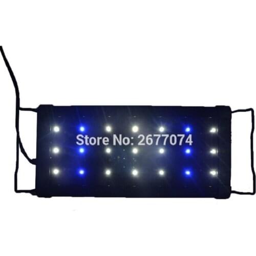 Light color 8W 21led 2835 Blue&White Aquarium fishing led Tank Waterproof LED Light Bar Submersible Down Lamp 30CM 1PCS JTFL095