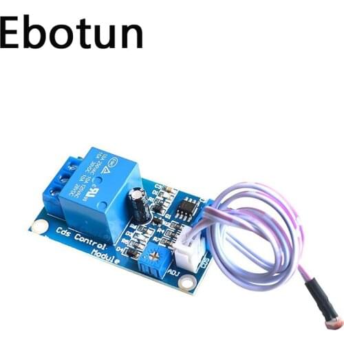 For XH-M131 DC 5V / 12V Light Control Switch Photoresistor Relay Module Detection Sensor 10A brightness Automatic Control Module