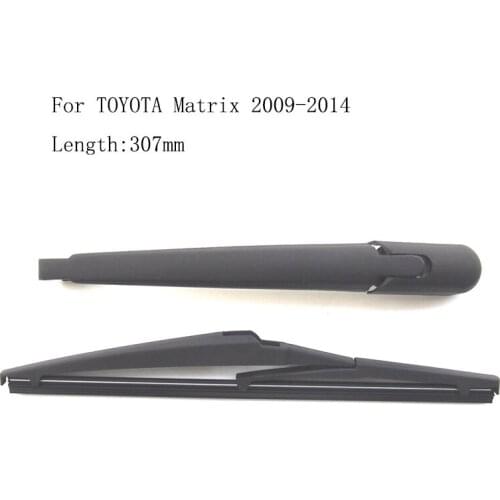 For TOYOTA Matrix 2009-2014 Factory Wholesale Car Rear Window Windshield Windscreen Wiper Arm And Blade 307mm