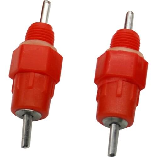 Chicken nipple drinkers Poultry Farming Feeding Equipment 360 Degree Automatic Drinker Poultry Chicken Nipple Drinker 100 Pcs