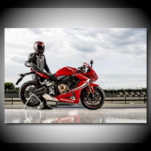 Canvas Painting HONDA CBR650R Sport Motorcycle Red vehicles Wall Picture Modern Art Posters and Prints for Living Room Decor