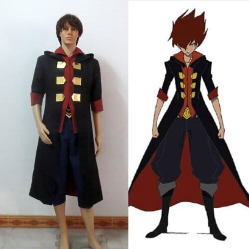 Reon Ruisu Garo Honoo no Kokuin Cosplay Costume Custom Custom Made Free Shipping