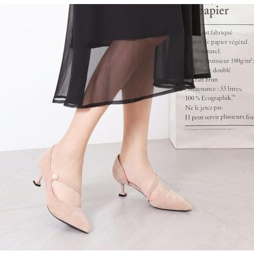 LAASIMI Shoes With Medium Heels